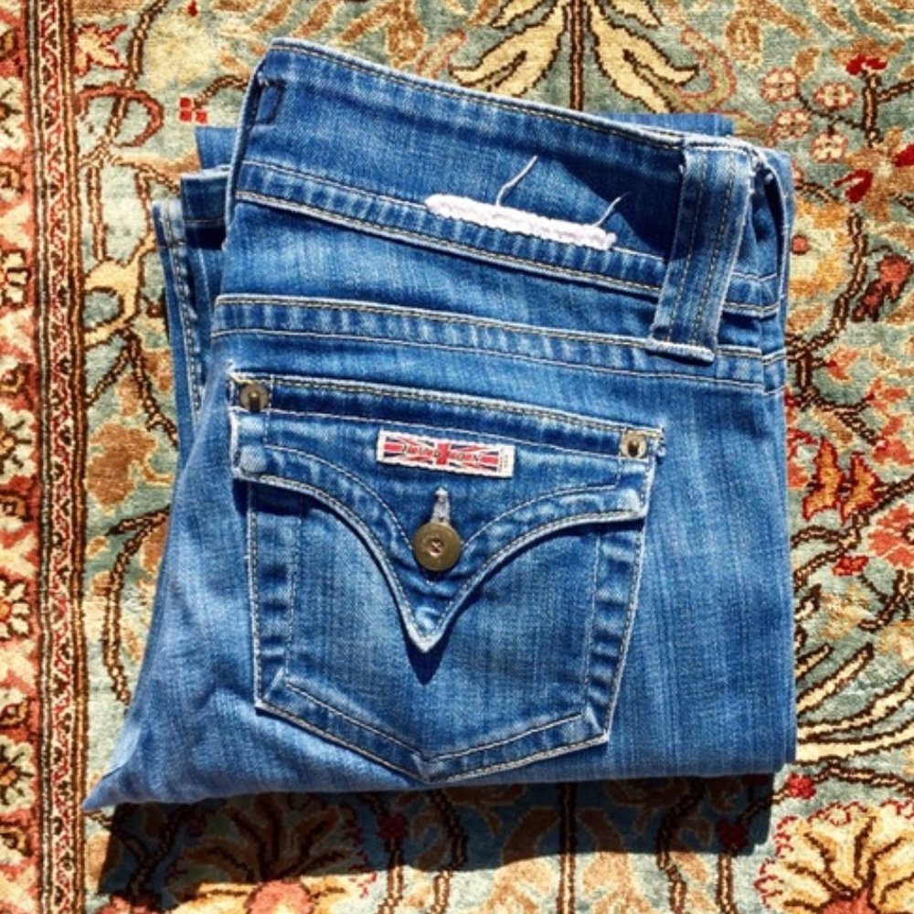 Hudson signature bootcut jeans in Cry (24)